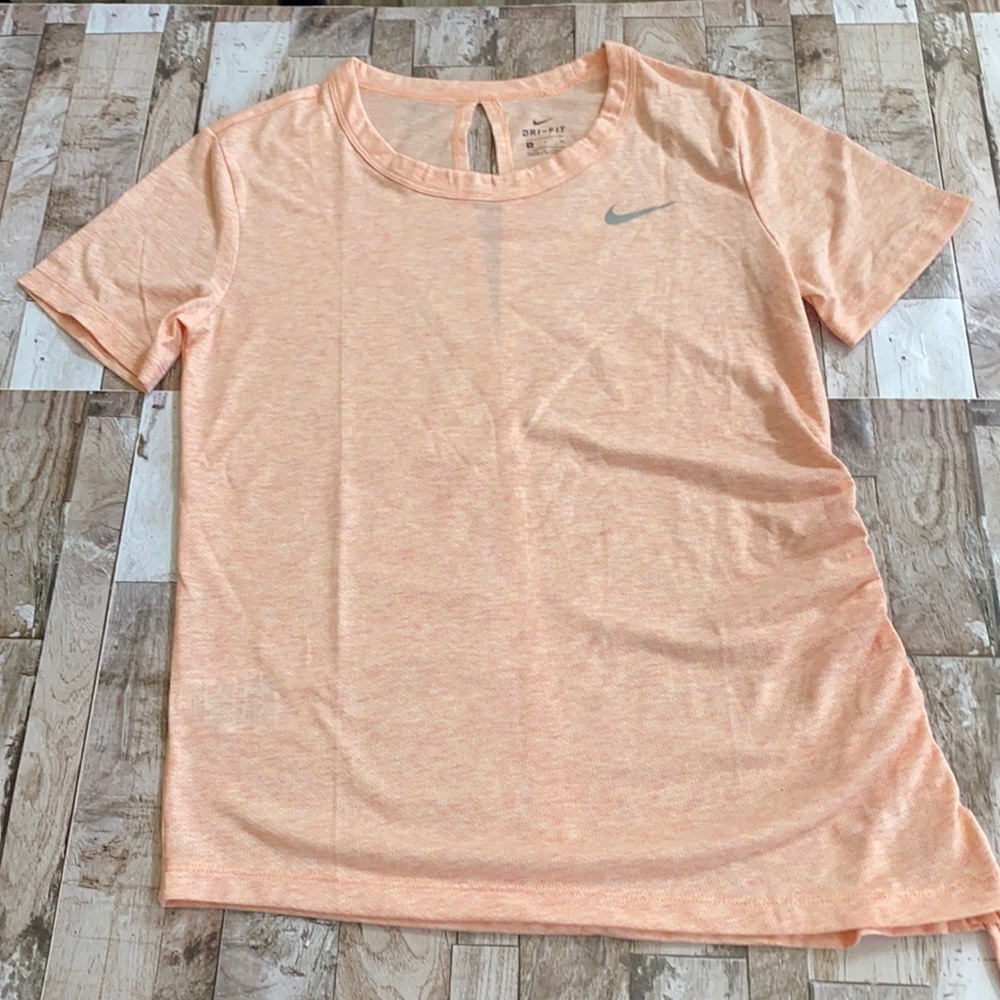 NWT- Nike Running Shirt - Peach, Size S